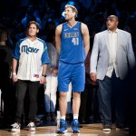 Dirk Nowitzki vor dem letzen Heimspiel seiner Karriere