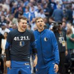 Dirk Nowitzki vor dem letzen Heimspiel seiner Karriere