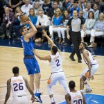 Dirk Nowitzki vor dem letzen Heimspiel seiner Karriere