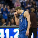 Dirk Nowitzki vor dem letzen Heimspiel seiner Karriere